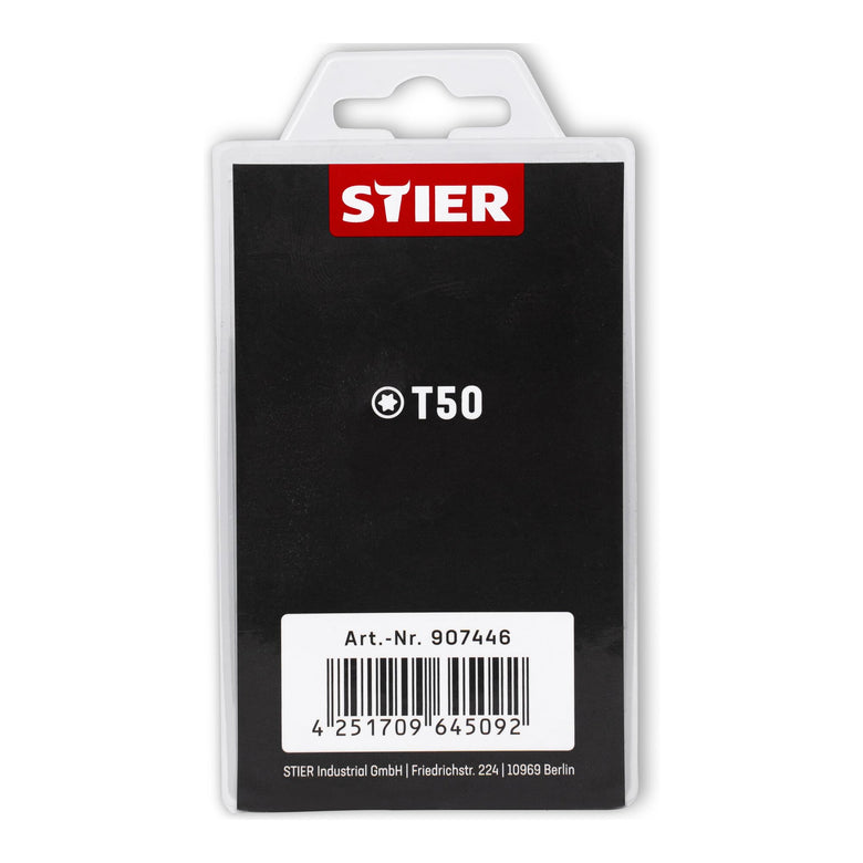 STIER TORX® bit bulk pack T50