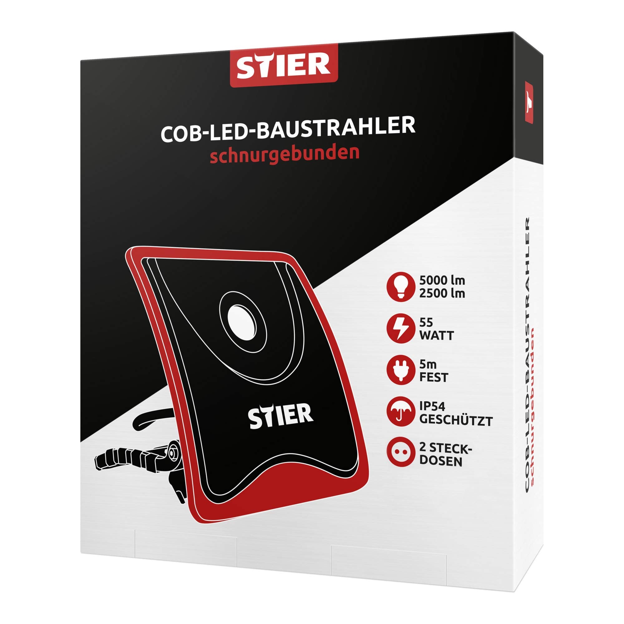STIER COB Baustrahler