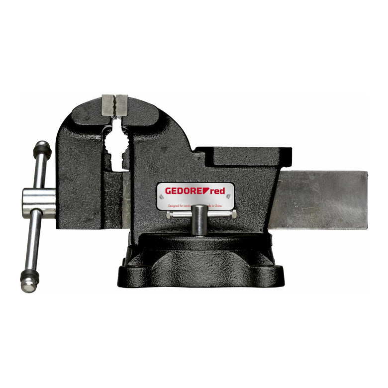 Gedore red Parallel-Schraubstock mit Amboss, drehbar, nach vorn öffnend