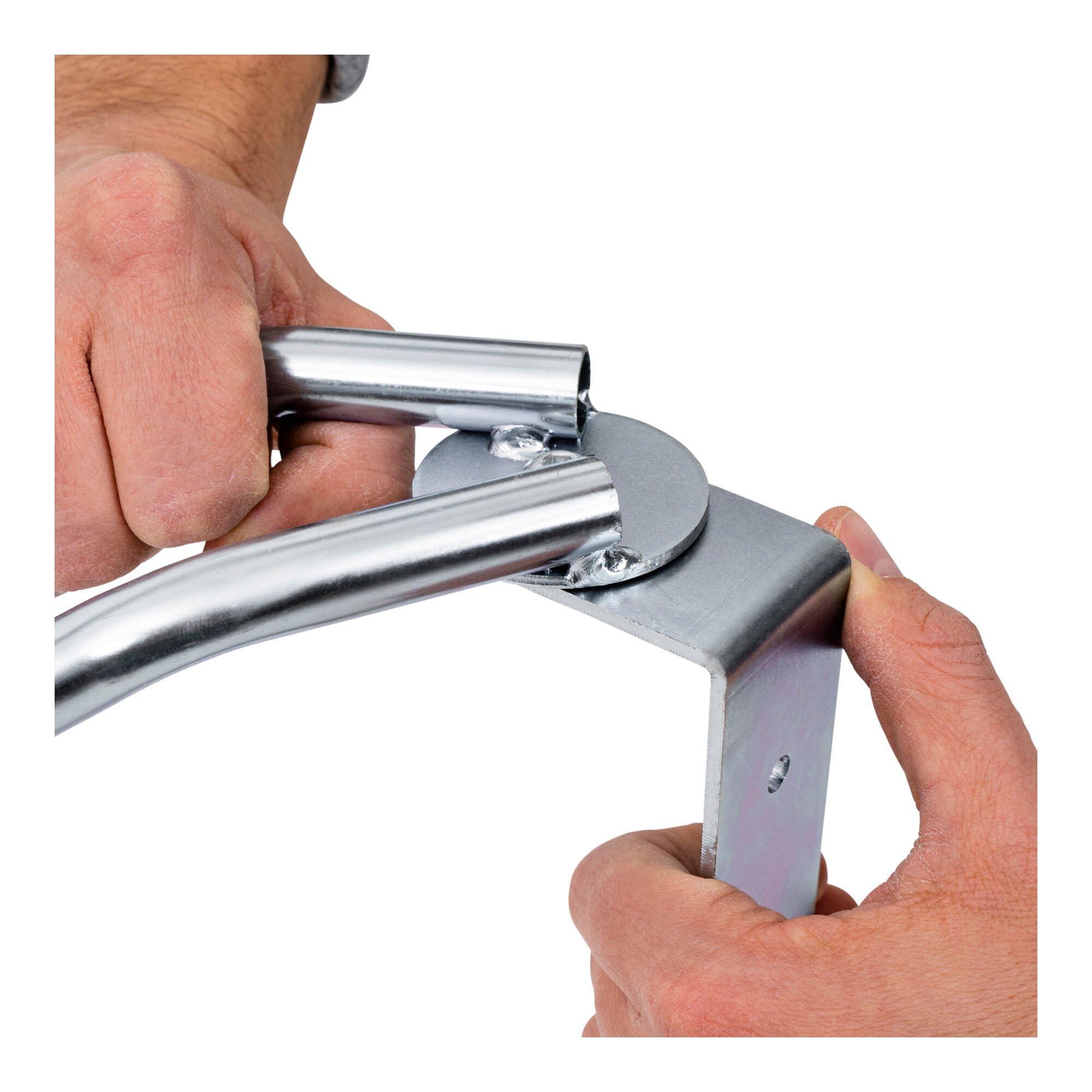 STIER bicycle stand for wall mounting, rotatable by 180°, easy assembly for 1