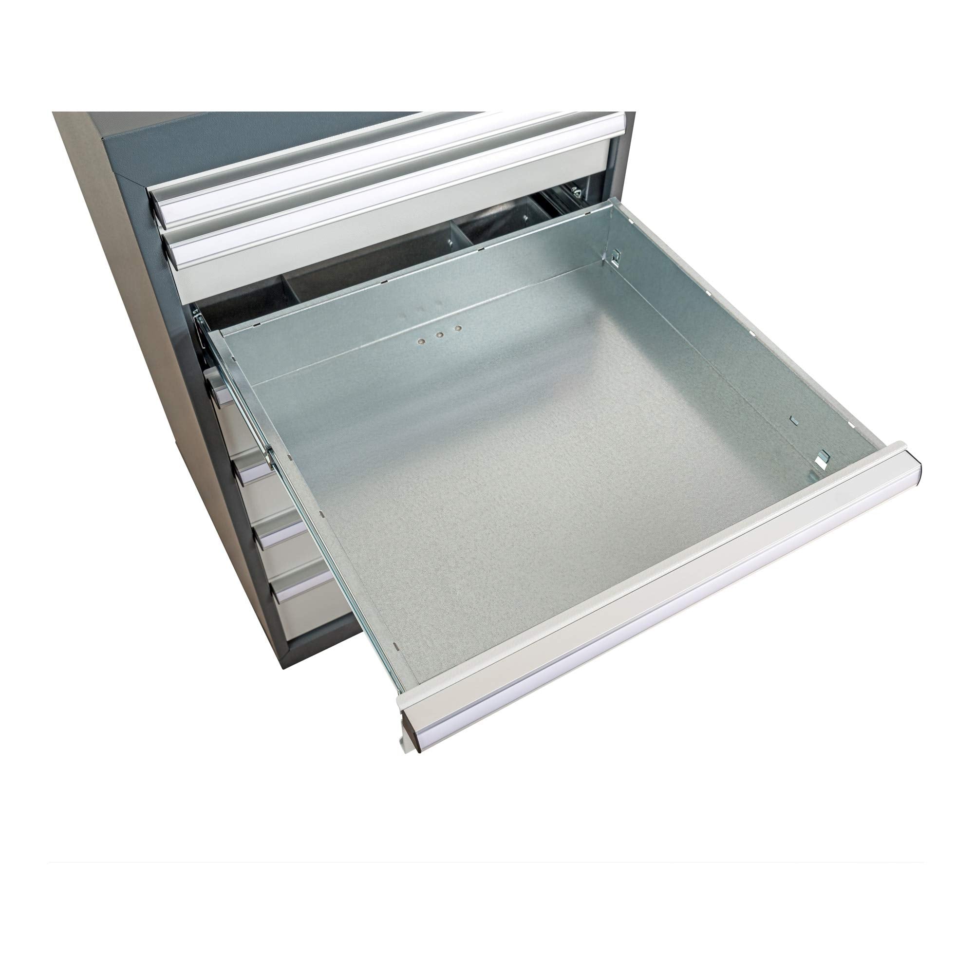 STIER drawer cabinet with 6 drawers WxDxH 900x575x1020 mm RAL 7016 / RAL