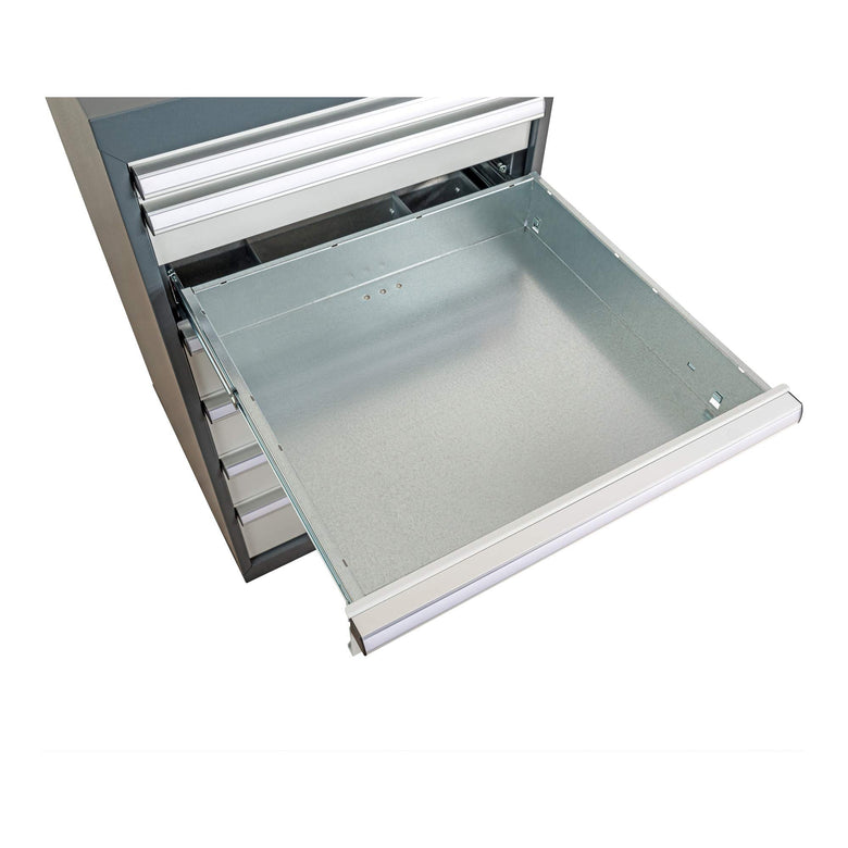 STIER drawer cabinet with 6 drawers WxDxH 900x575x1020 mm RAL 7016 / RAL
