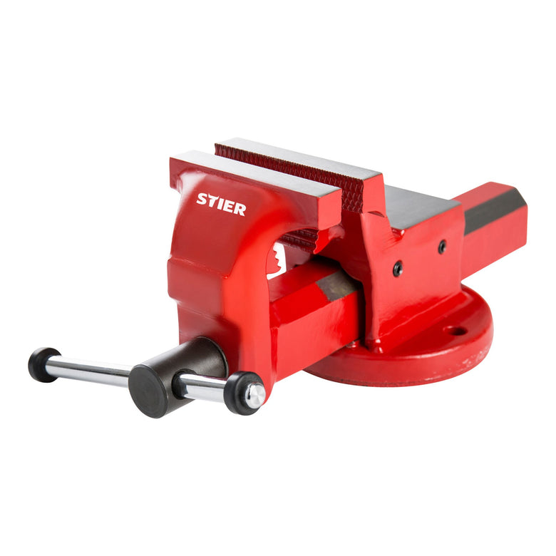 STIER parallel vise vise for workbench with various clamping widths