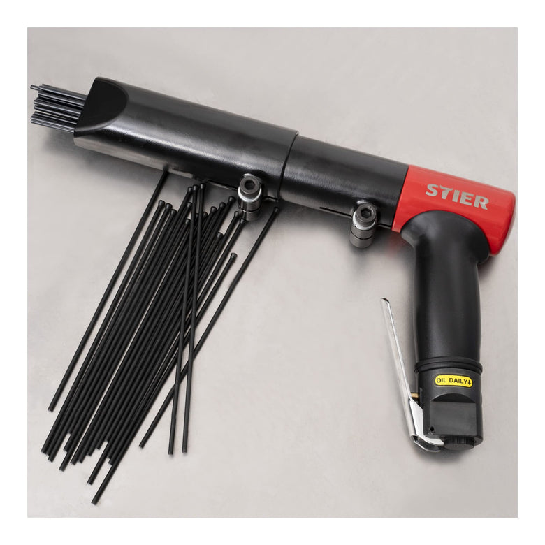 STIER needle scaler replacement needles 19 pieces needle length 180 mm needle diameter 3