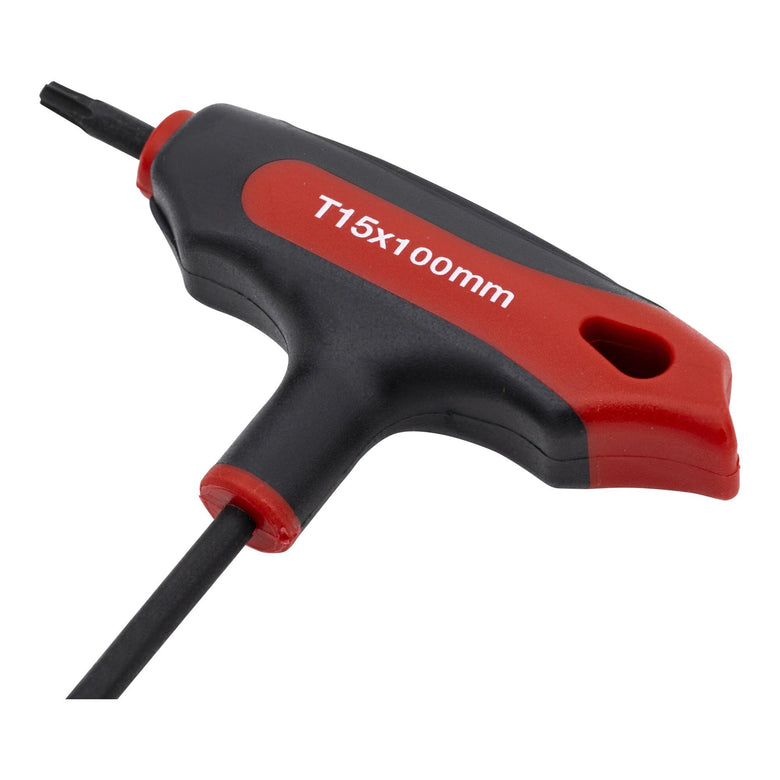 STIER T-handle screwdriver | Torx | TX15 | Can be used as a short or long handle | Optimal power transmission