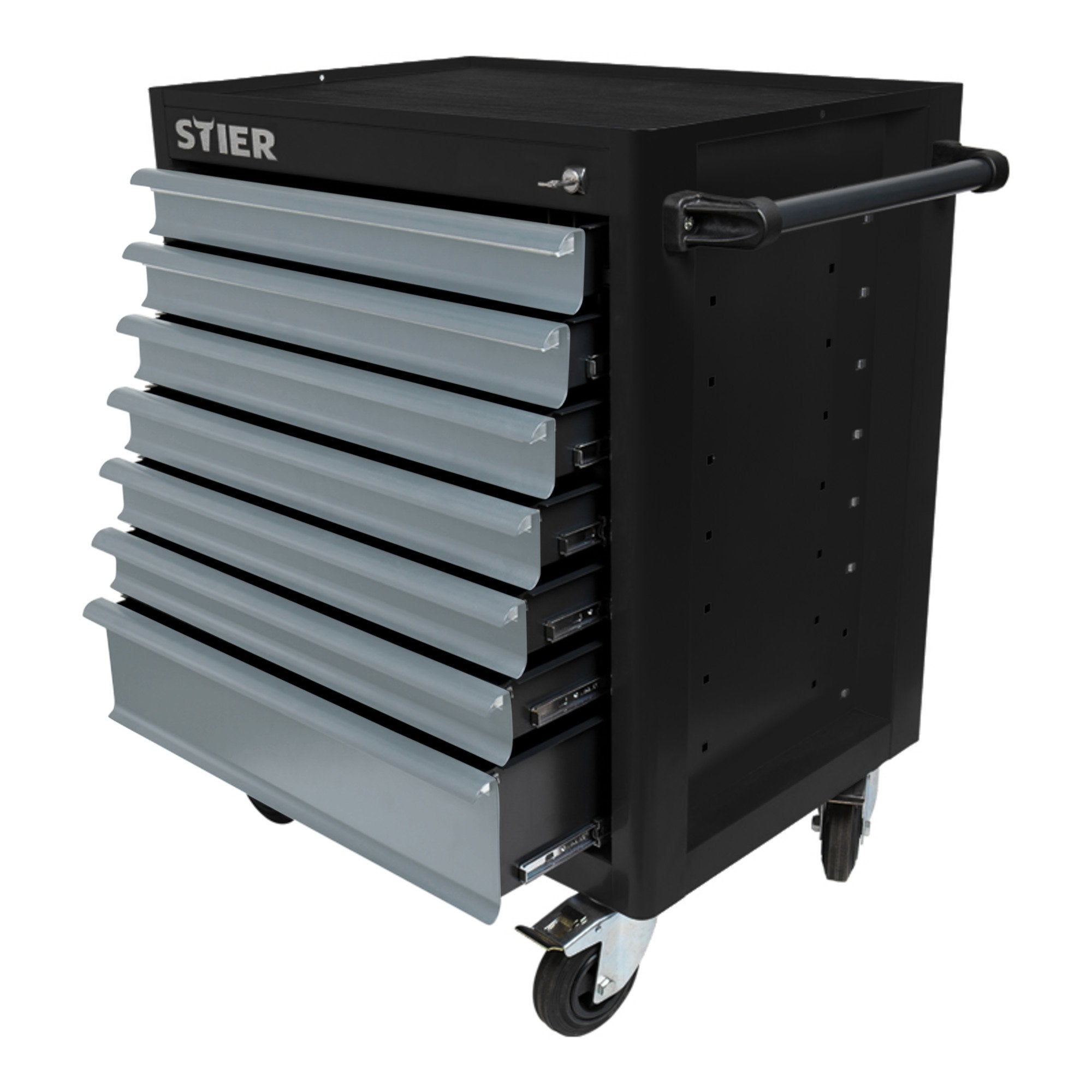 STIER workshop trolley BLACK