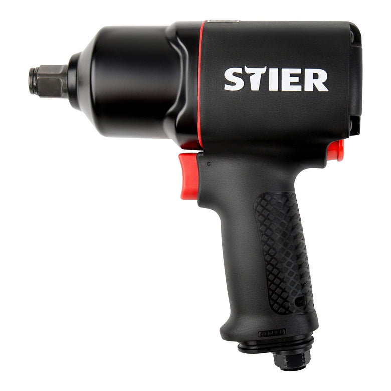 STIER pneumatic impact wrench 23-TR 3/4 inch double hammer impact mechanism 1,756 Nm