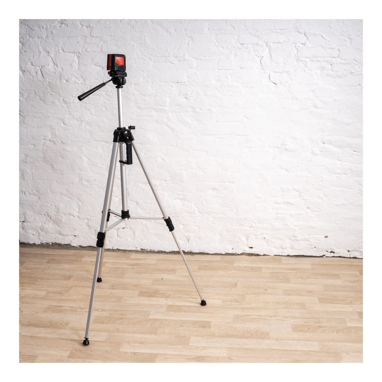 STIER Tripod 160 construction tripod made of aluminum tilt function crank tripod