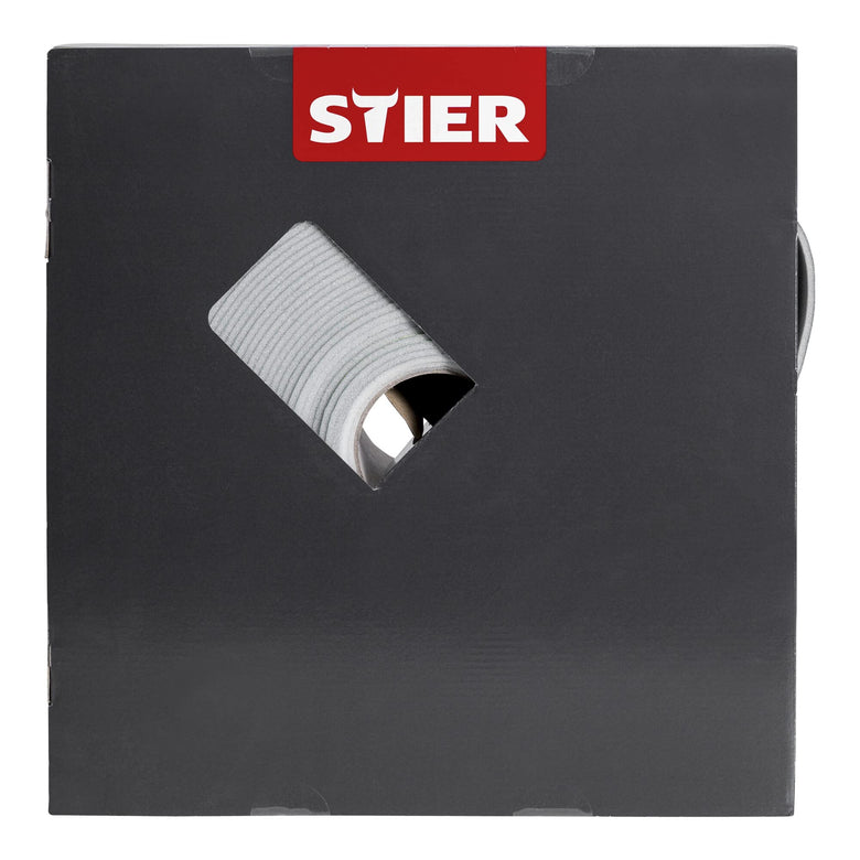 STIER Schleifpapier auf Schaumunterlage P180 115x92mm Rollenlänge: 25m Profile