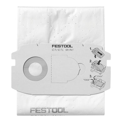 Festool SELFCLEAN Filtersack SC FIS-CT MINI 5 Stk