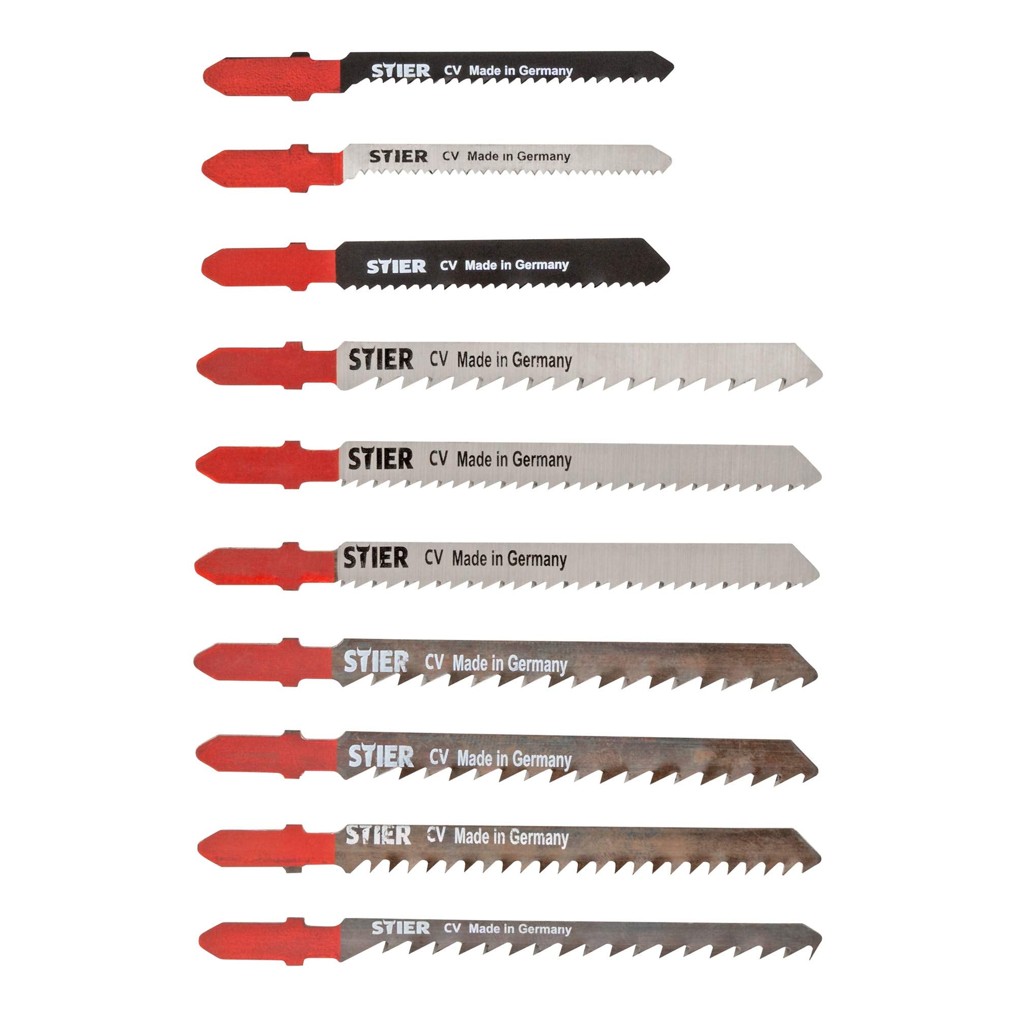 STIER jigsaw blade set