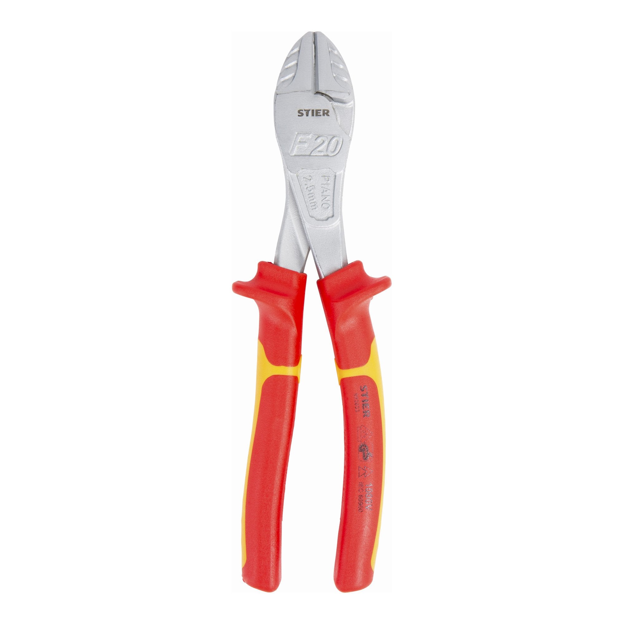STIER Heavy-Duty Side Cutters 200 mm VDE-tested Wire Cutter Bolt Cutter