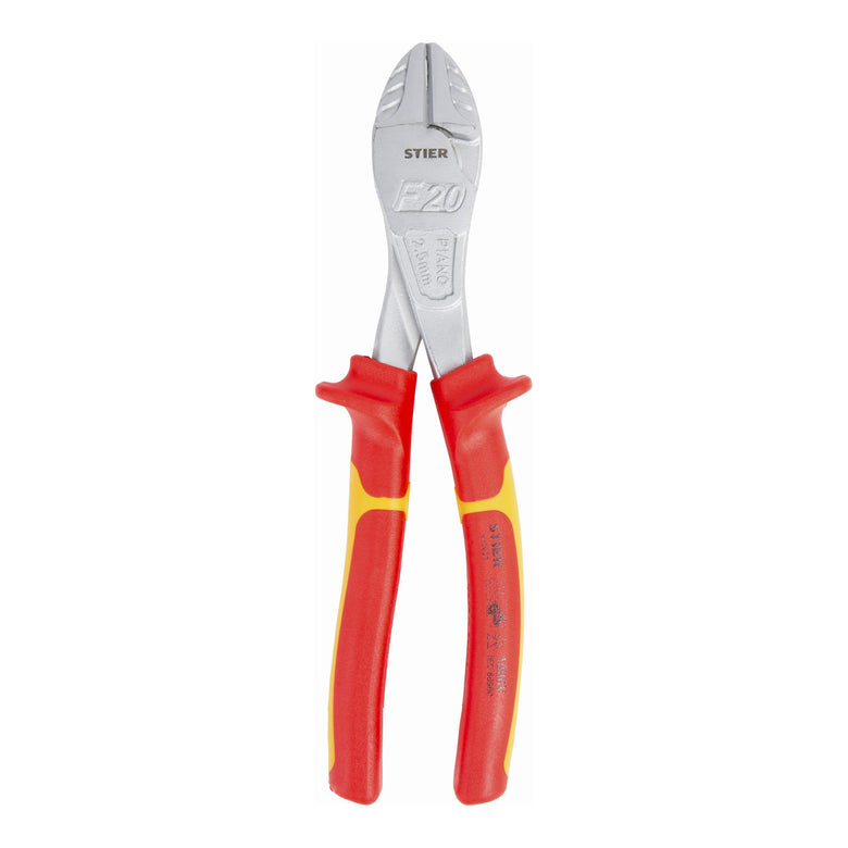 STIER Heavy-Duty Side Cutters 200 mm VDE-tested Wire Cutter Bolt Cutter