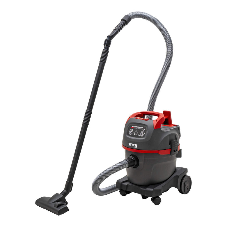 STIER Nass-Trockensauger SNT Premium 1400W Industriesauger Werkstattsauger