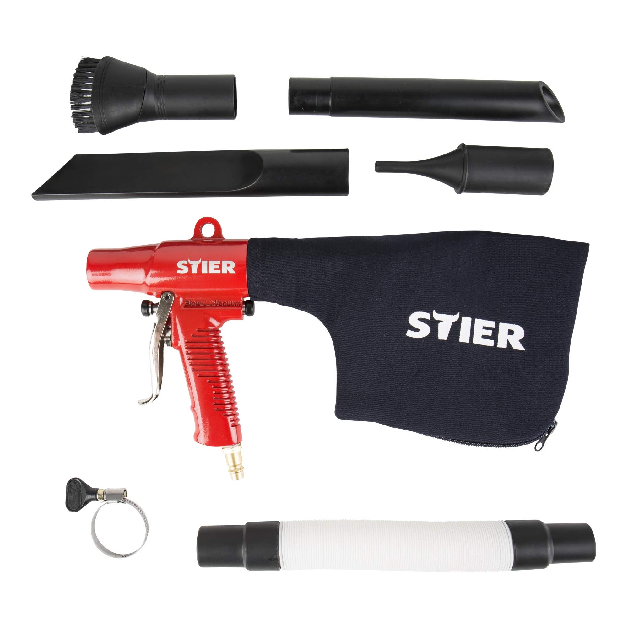 STIER Saug- Blaspistolen-Set umschaltbar