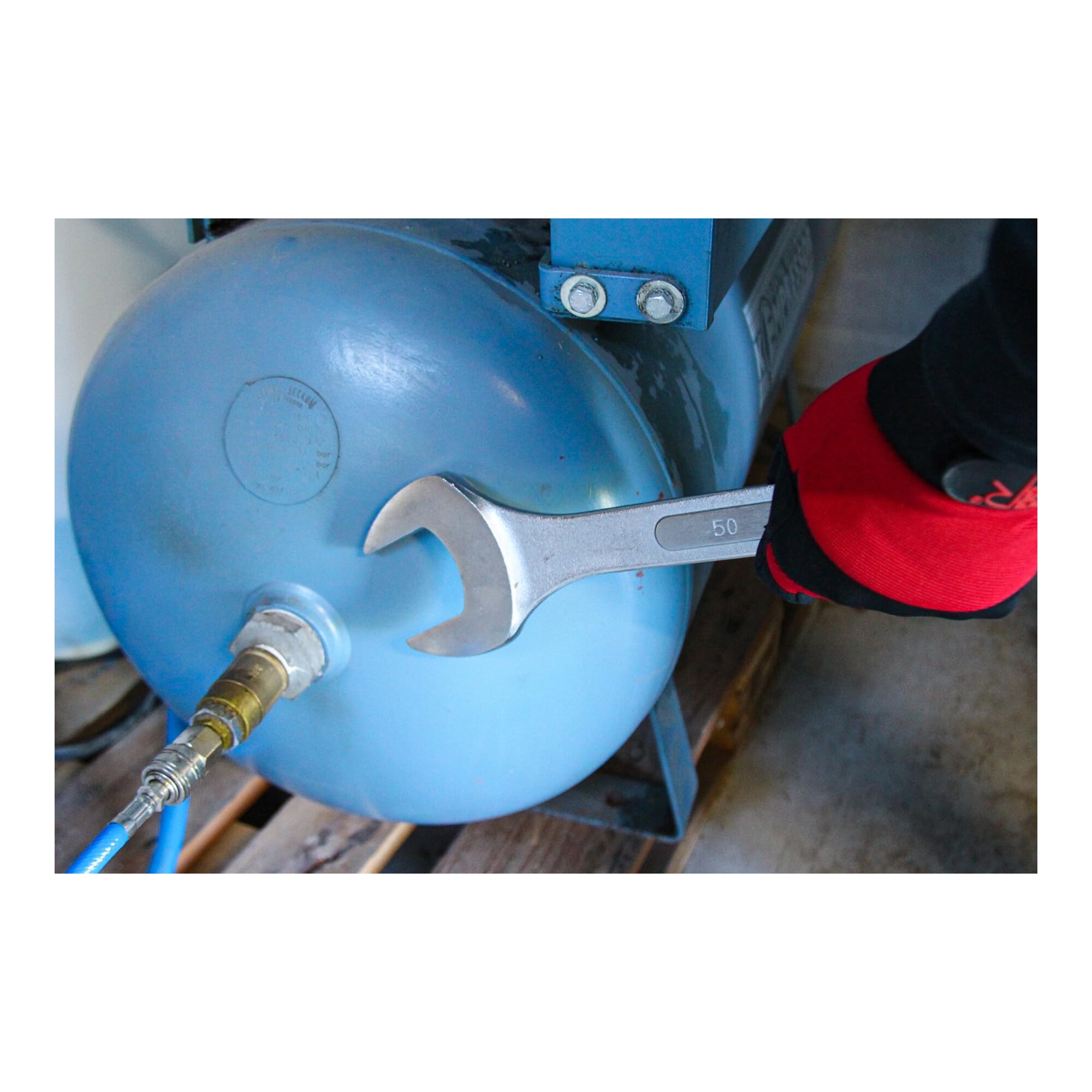 BGS Do it yourself Maul-Ringschlüssel-Satz XXL SW 34 - 50 mm 6-tlg.