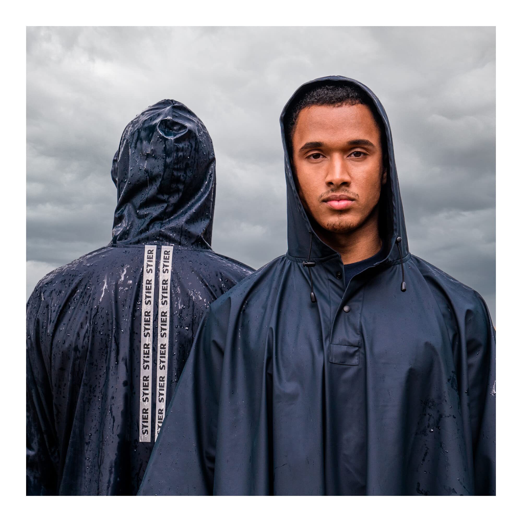 STUART Poncho One Size