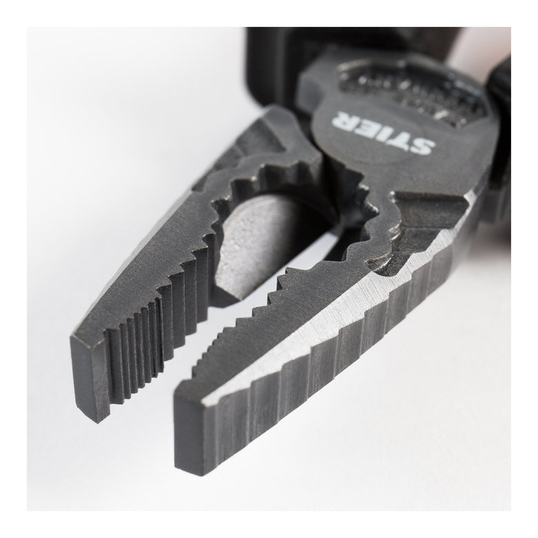 STIER Kraft-Kombinationszange Länge 180 mm eckig Klemmzange Biegezange