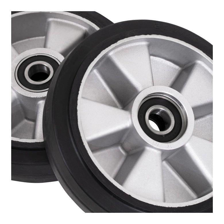 STIER steering wheel set for pallet trucks made of rubber for optimal grip easier