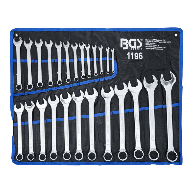 BGS Maul-Ringschlüssel-Satz SW 6 - 32 mm 5020 g 25-tlg.