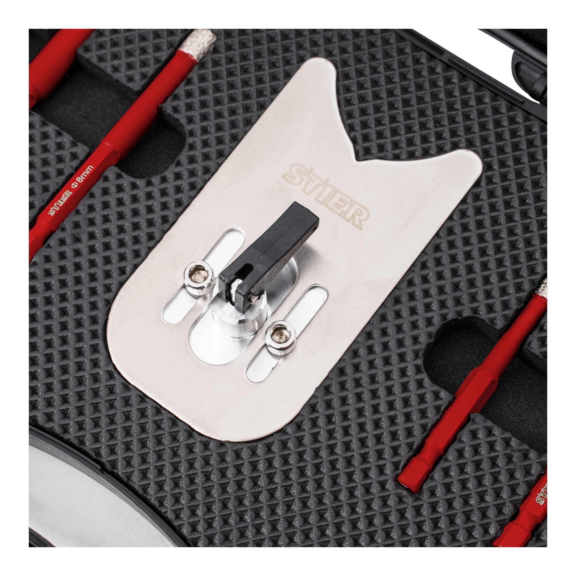 STIER tile drill set 5 pcs for hard tiles, natural tiles, marble and