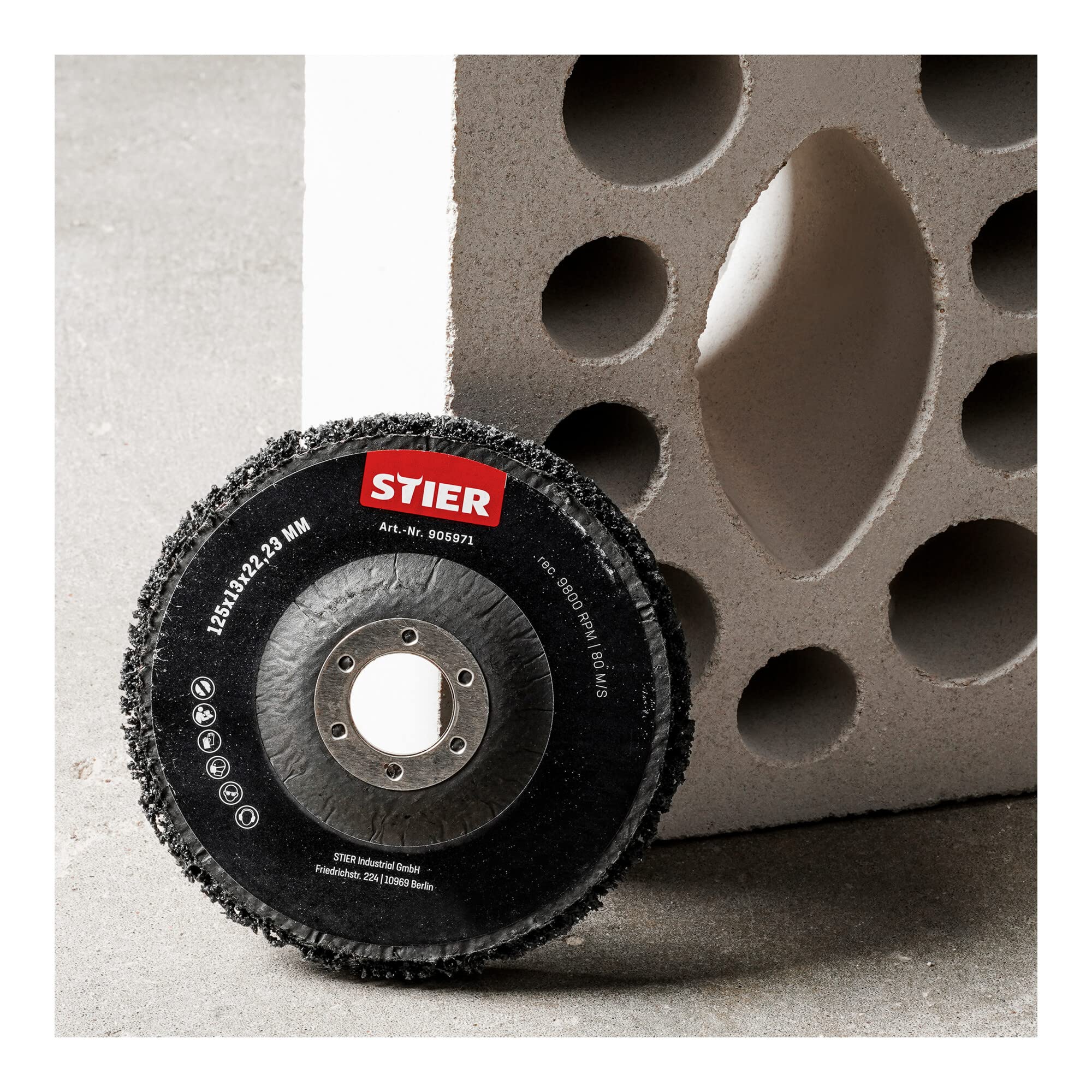 STIER cleaning fleece 125 x 13 x 22.23 mm 10 pieces