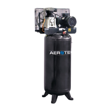 Aerotec Druckluft Kolben Kompressor kompakt 2 Zylinder stehend 400 V