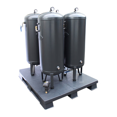 Aerotec Kesselbatterie 4 x 90L - 11 bar gepulvert