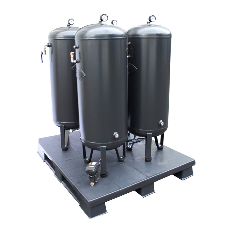 Aerotec Kesselbatterie 4 x 90L - 11 bar gepulvert