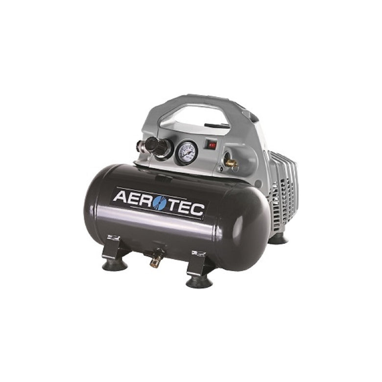 Aerotec Kompressor Airliner Silent 140L/70L/6L/8bar/0,4kW tragbar 230V 50Hz