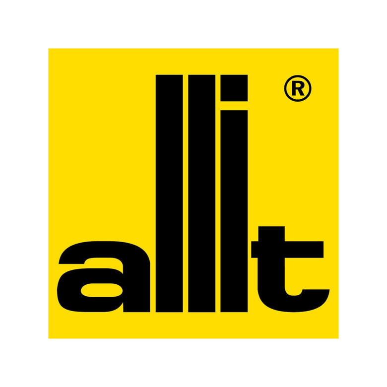 Allit Transportstapelbehälter L400xB300xH220mm grau PP offener Griff blau