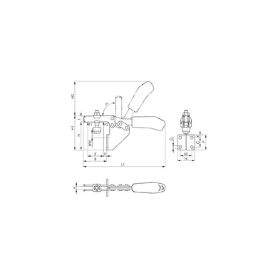 AMF Waagerechtspanner 6833 Gr. 3