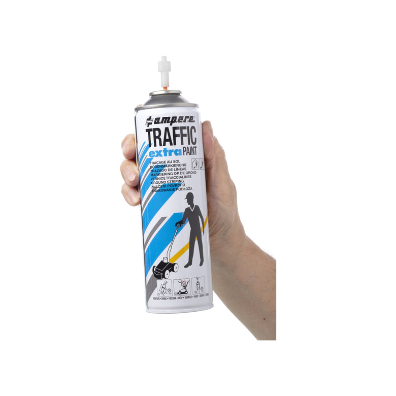 AMPERE TRAFFIC PAINT Bodenmarkierspray Traffic Extra 500ml gelb 12 Stk