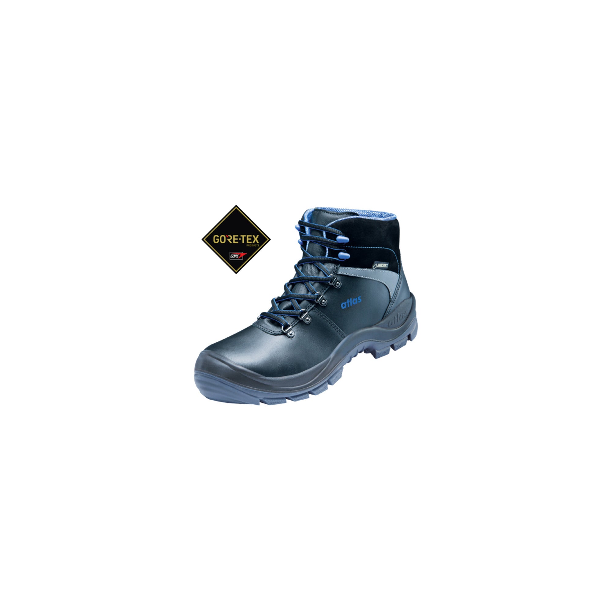 Atlas knöchelhoher Sicherheitsschuh GTX 745 GORE-TEX S3, Weite 12 Größe 46