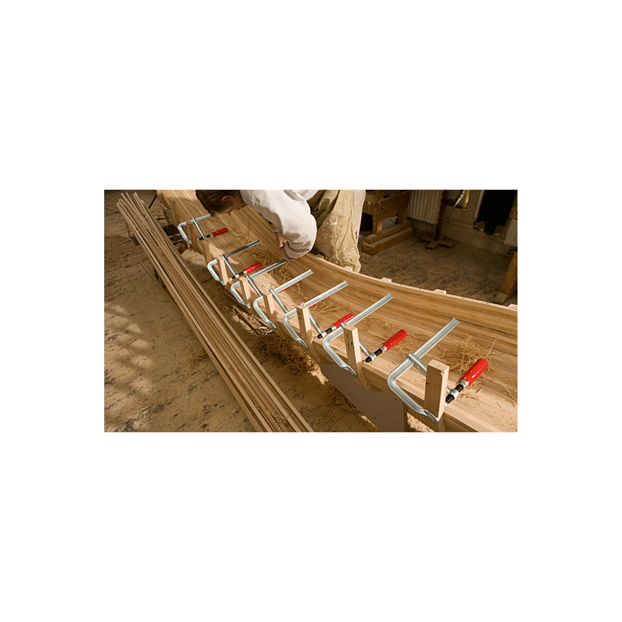 Bessey Ganzstahl-Schraubzwinge GZ 200/100