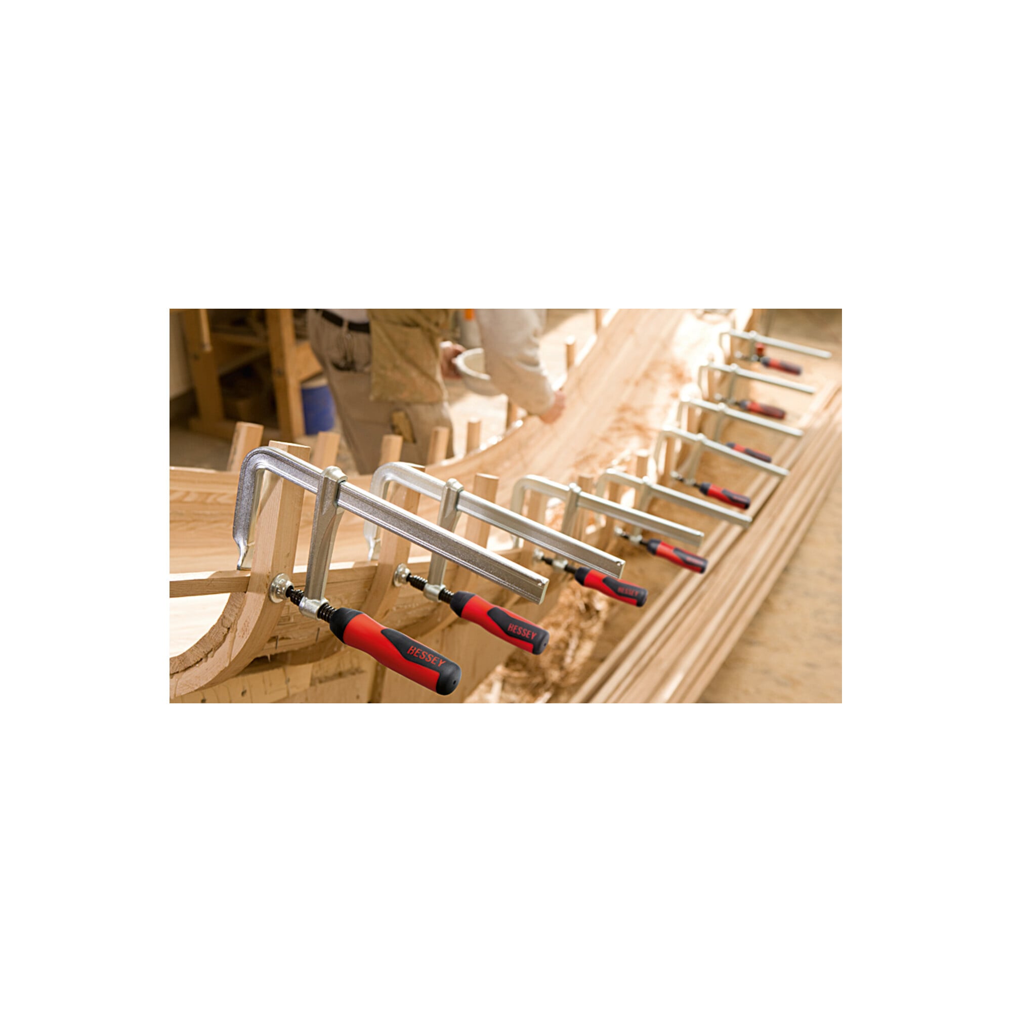 Bessey Ganzstahl-Schraubzwinge GZ-2K 300/140