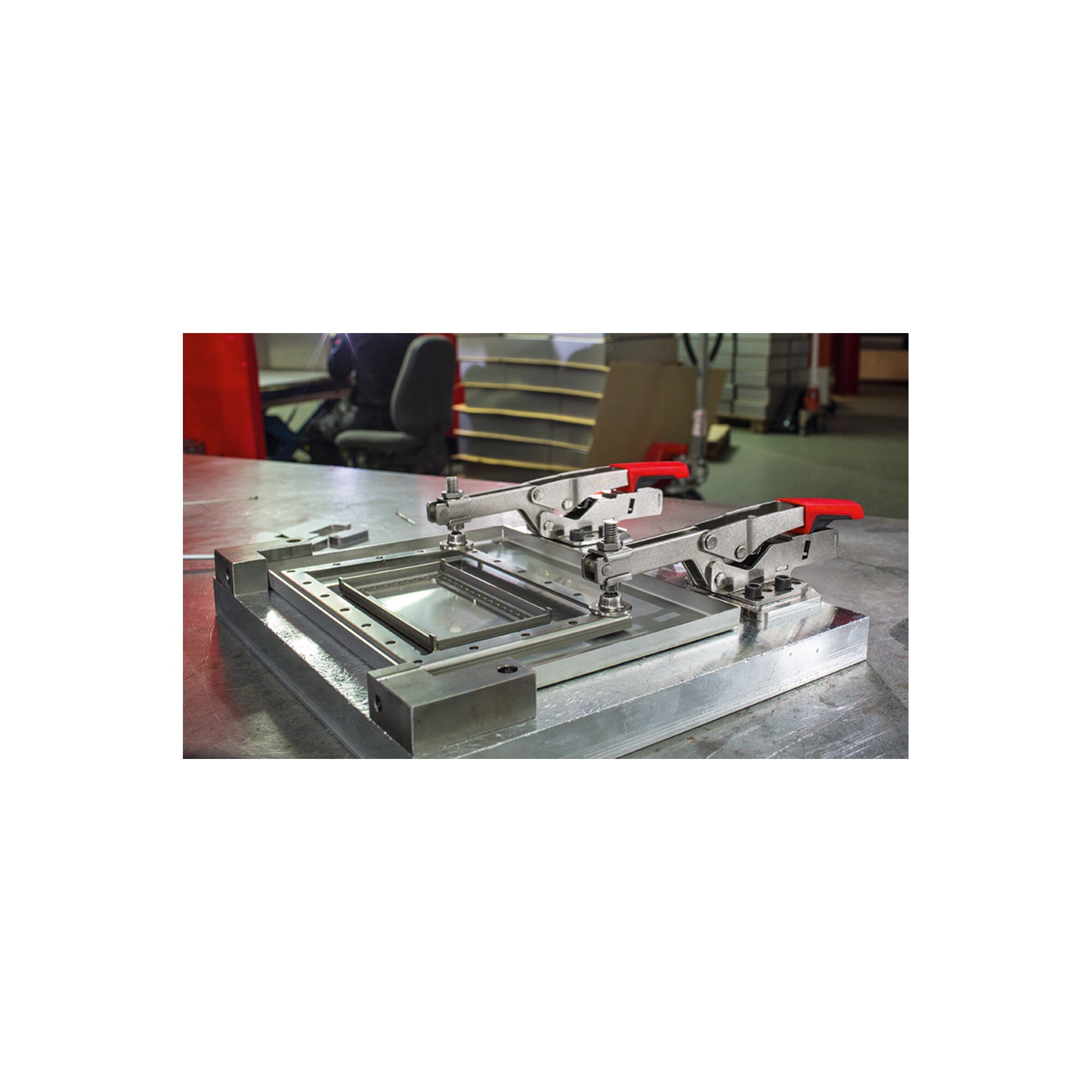 Bessey Waagrechtspanner mit offenem Arm STC-HH Spannweite 60 mm
