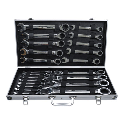 BGS Do it yourself Ratschenring-Maulschlüssel-Satz SW 6 - 32 mm 22-tlg.