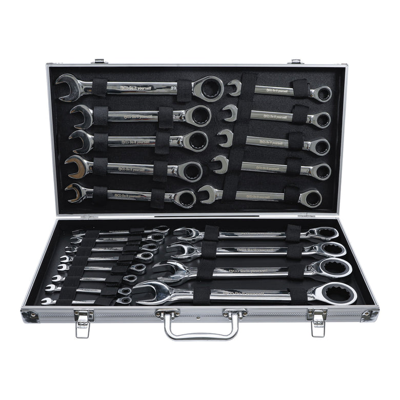 BGS Do it yourself Ratschenring-Maulschlüssel-Satz SW 6 - 32 mm 22-tlg.