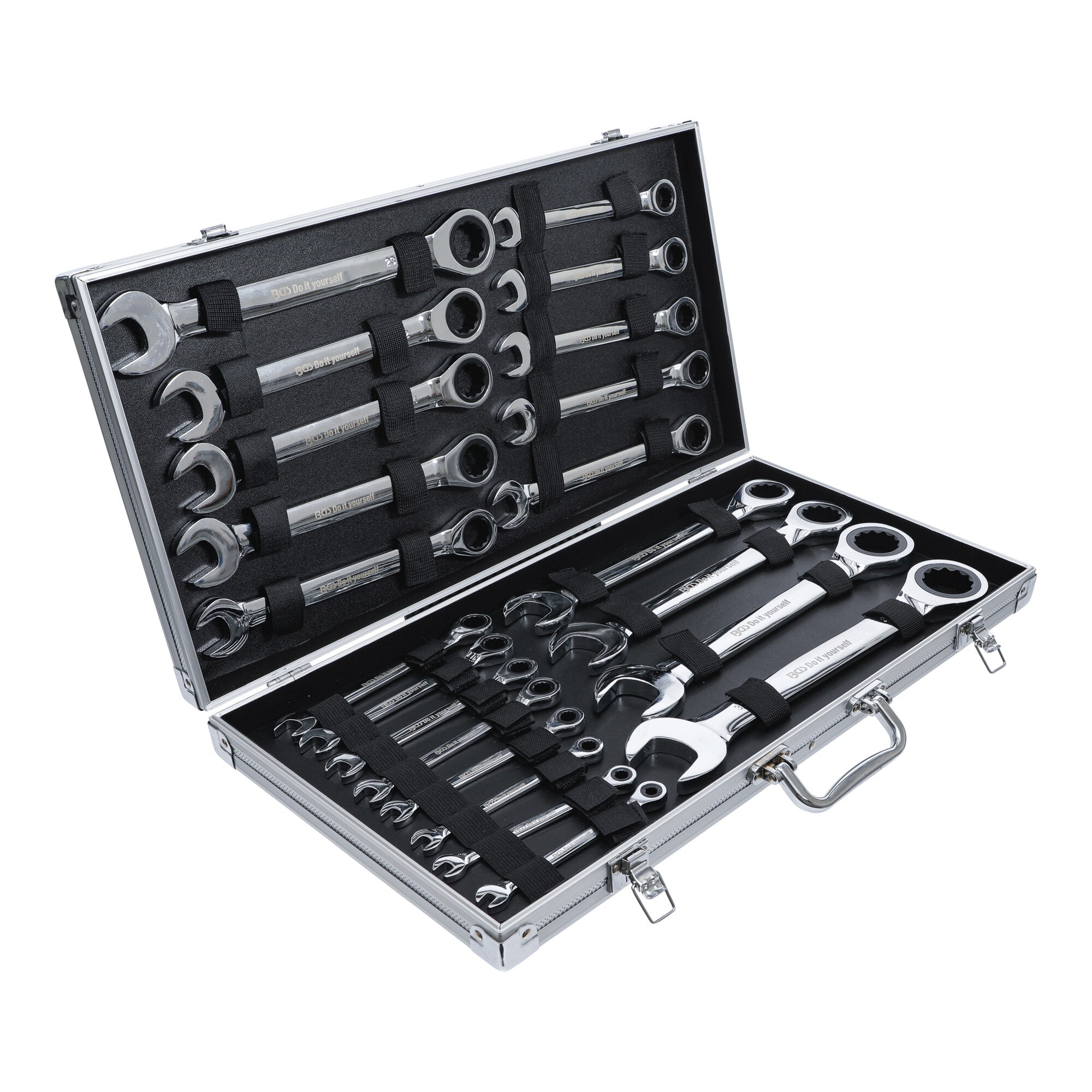 BGS Do it yourself Ratschenring-Maulschlüssel-Satz SW 6 - 32 mm 22-tlg.