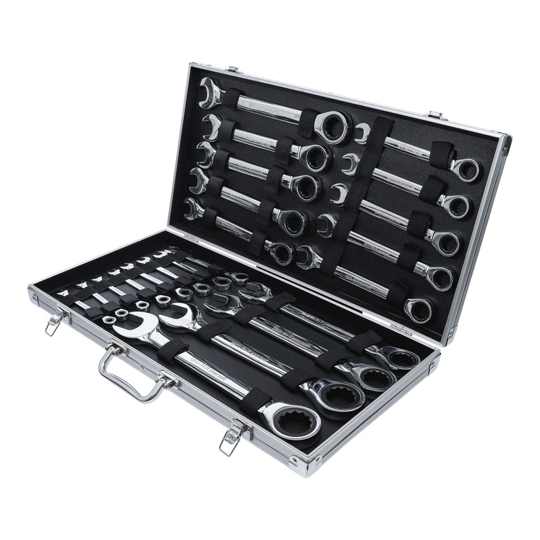 BGS Do it yourself Ratschenring-Maulschlüssel-Satz SW 6 - 32 mm 22-tlg.