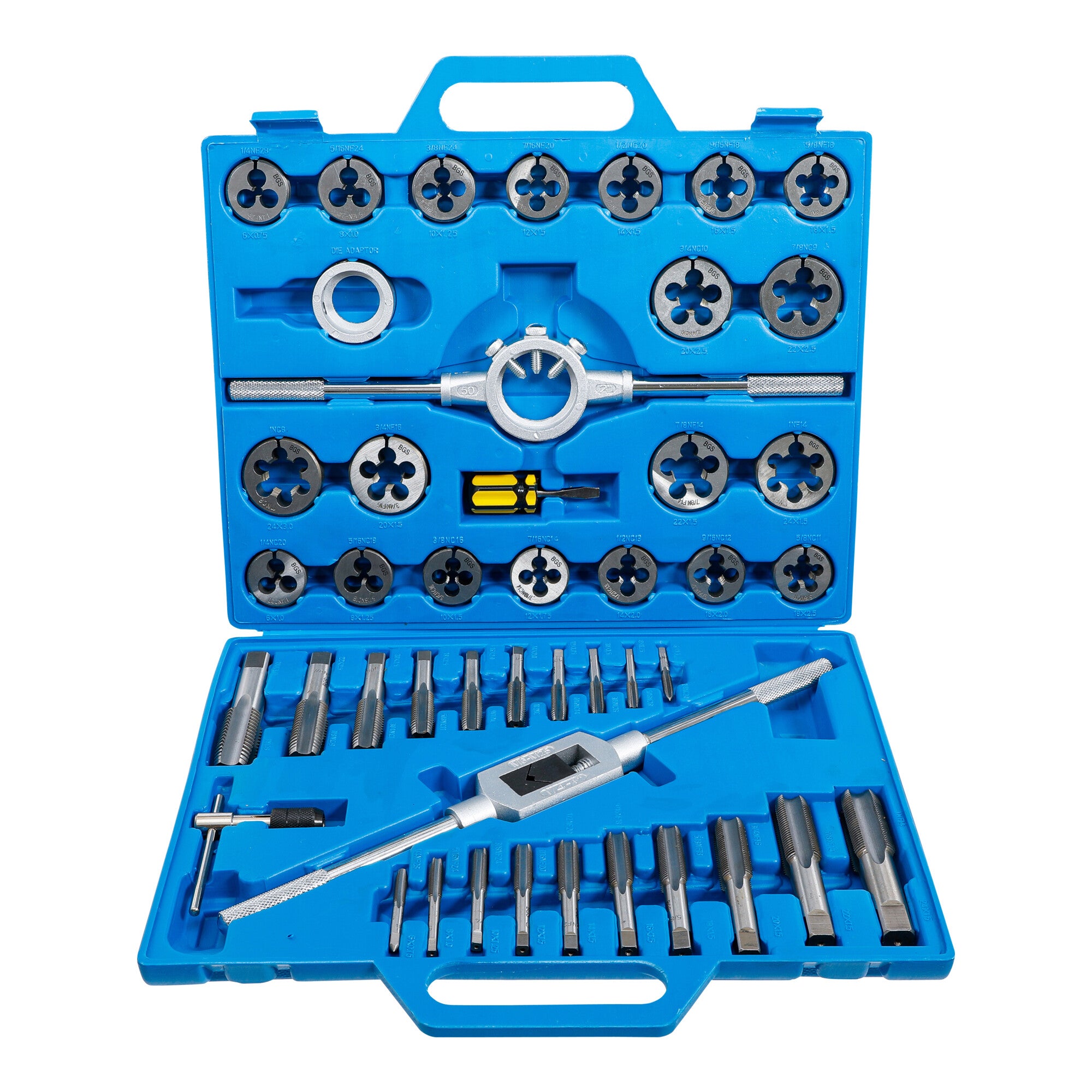 BGS Gewindeschneid-Satz Zoll 1/4" - 1" 45-tlg.