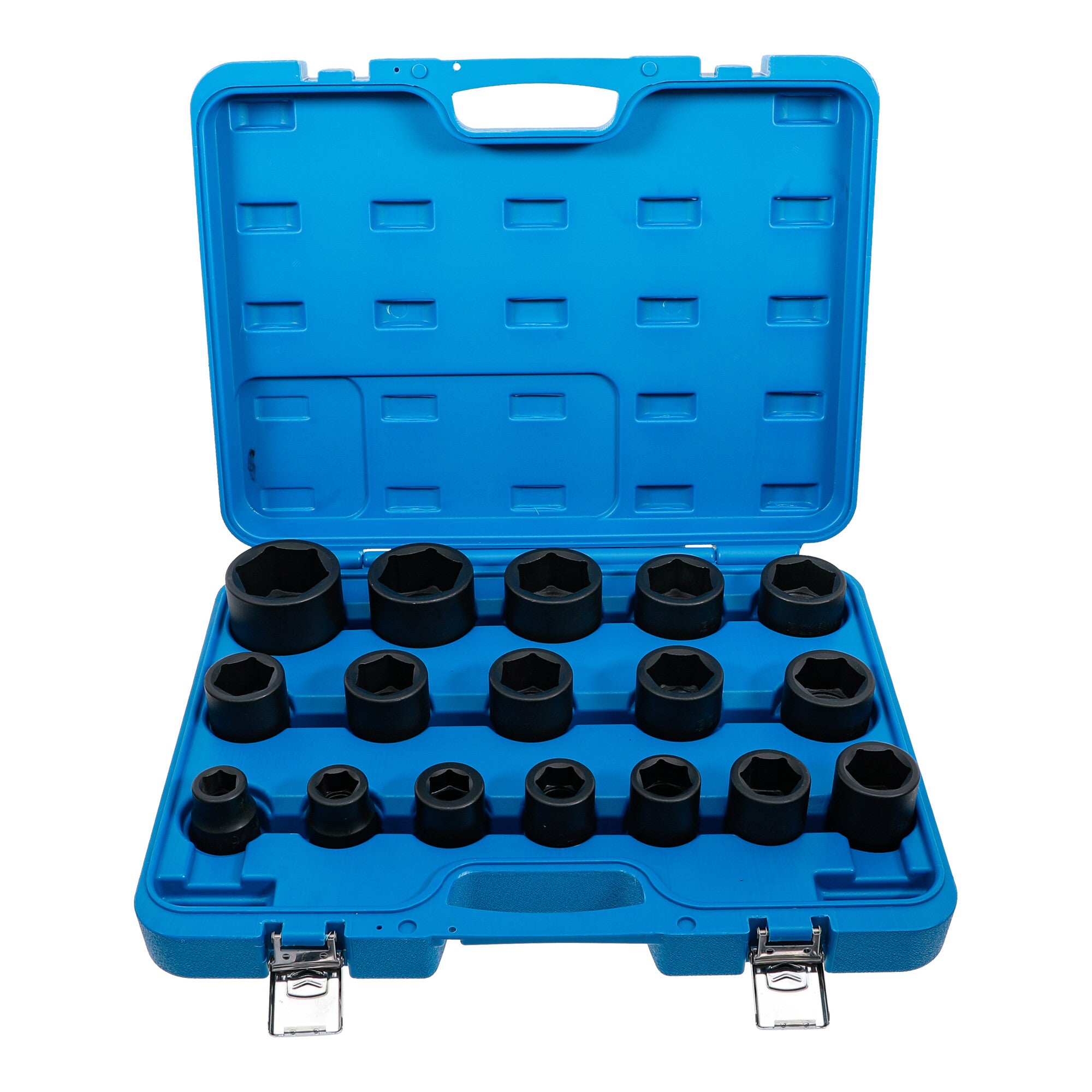 BGS Kraft-Steckschlüssel-Einsatz-Satz Antrieb Innenvierkant 20 mm SW 19 - 55 mm