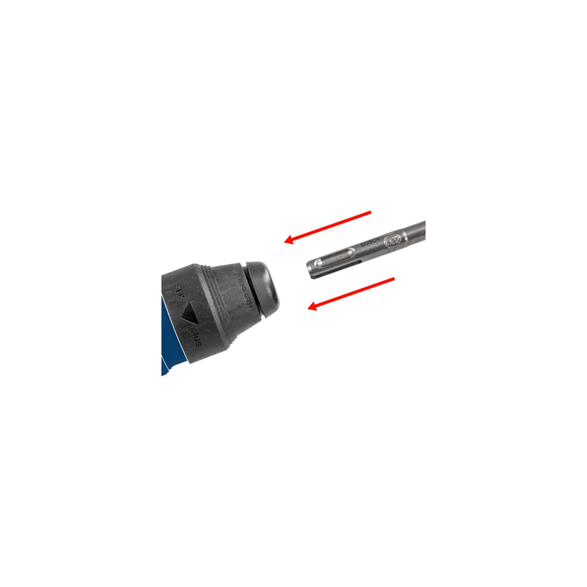 Bosch 11-tlg SDS plus-1 Hammerbohrer- und Meißel-Set