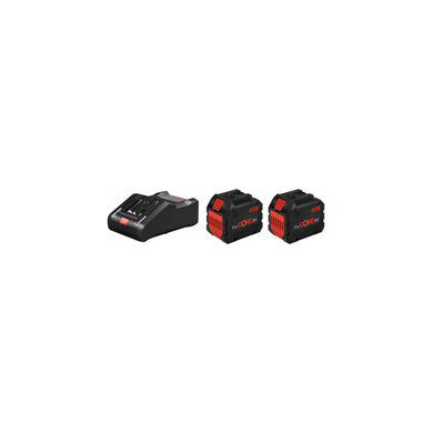 Bosch Akku Starter-Set: 2 x ProCORE 18 Volt 12,0 Ah GAL 18V-160 C und GCY 30-4