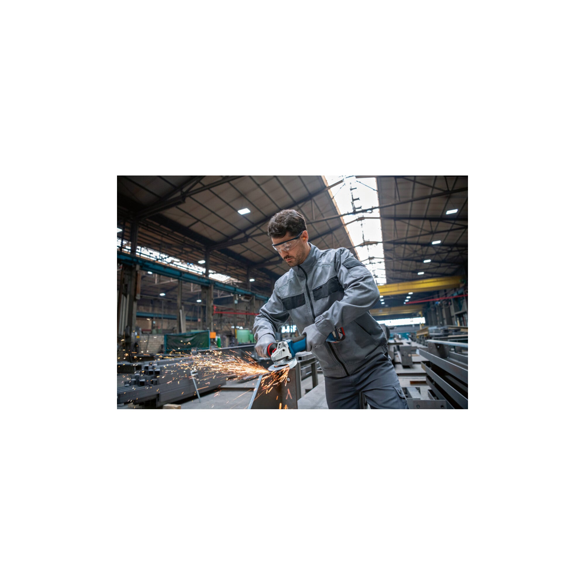 Bosch Akku-Winkelschleifer GWS 18V-10 P, (solo, C)
