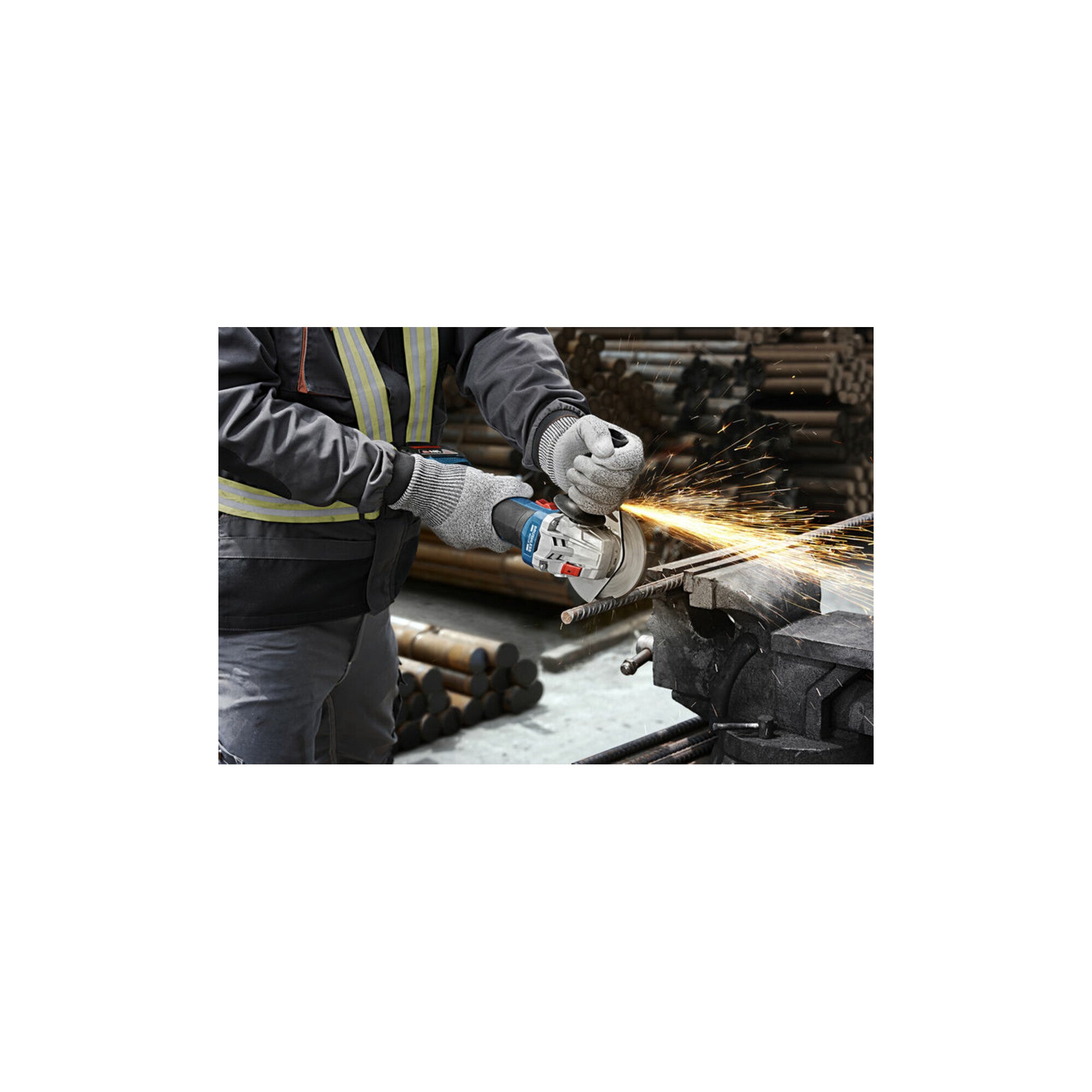 Bosch Akku-Winkelschleifer GWS 18V-8 in L-BOXX 136