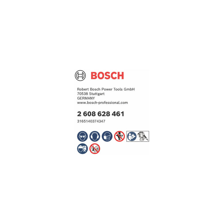 Bosch Bündigfräser 6 mm D1 6,35 mm L 16,1 mm G 54 mm