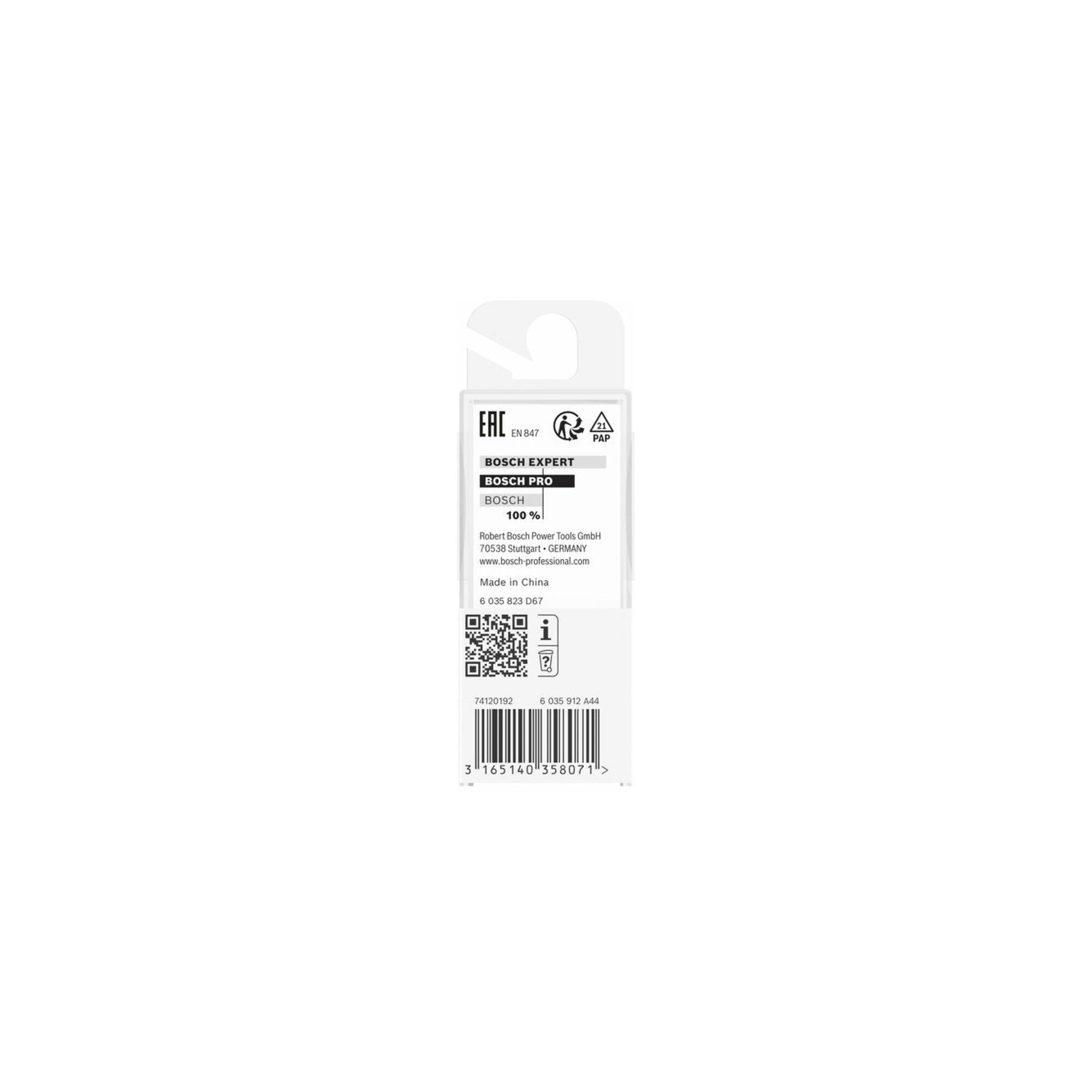 Bosch Bündigfräser Standard for Wood 8 mm D1 9,5 mm L 25,4 mm G 68 mm