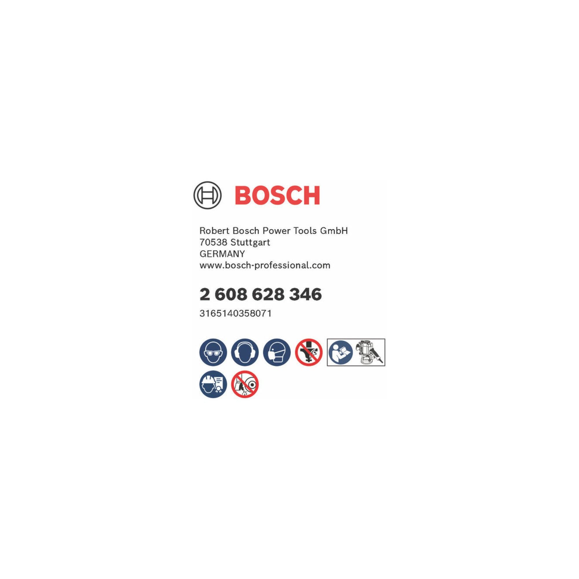 Bosch Bündigfräser Standard for Wood 8 mm D1 9,5 mm L 25,4 mm G 68 mm